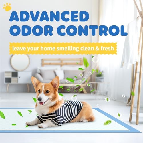 Powools Puppy Pads for Dogs, 34 x 28 in, 6-Layer, Leak-Proof, 100-Pack - Image 5