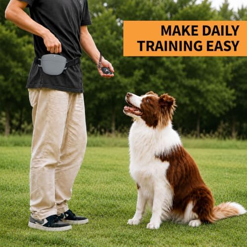 Silicone Dog Treat Pouch with Training Clicker - Image 6
