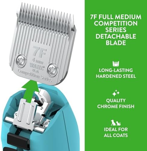 Wahl Professional Animal Competition Blade, 2368-100, 7F - Image 4