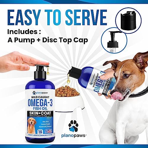 Omega 3 Fish Oil for Dogs - Supports Shedding and Itching, Skin and Coat - Image 5