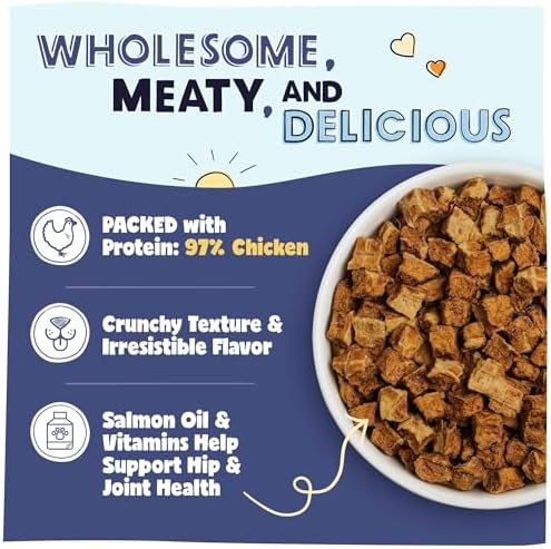 Pawstruck Air Dried Dog Food with Real Chicken, Grain Free, Made in USA, Non-GMO, Vet Recommended, High Protein Limited Ingredient Full-Feed, All Breeds & Ages, 2.5oz Trial Bag (Pack of 2) - Image 3