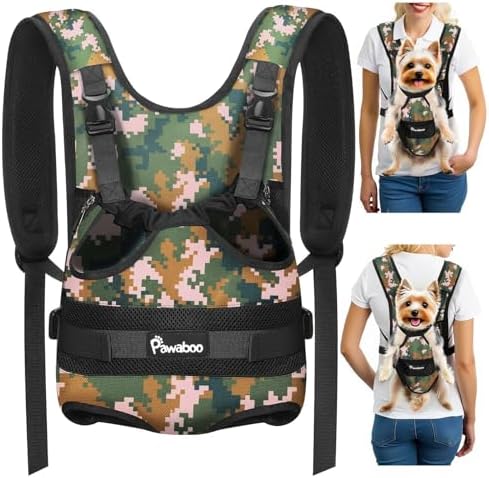 Pawaboo Pet Front Carrier Backpacks for Small Medium Dogs by Pawaboo