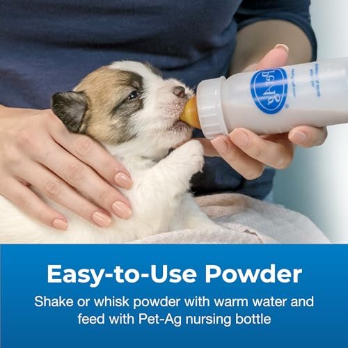 Pet-Ag PetLac Powder for Puppies - 10.5 oz, Pack of 4 - Puppy Milk Replacement Powder for Puppies Newborn to Six Weeks Old - Easy to Digest - Image 4