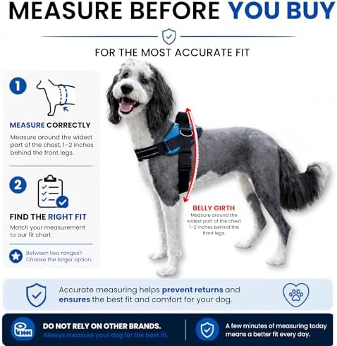 ShawnCo Essential Dog Harness, No-Pull Pet Vest (Military Camo,S) - Image 6