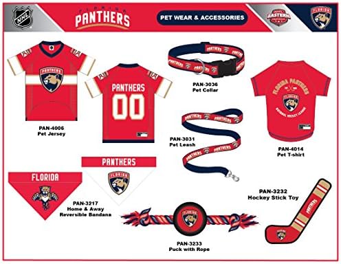 Pets First NHL Florida Panthers Jersey for Dogs & Cats, Medium. - Let Your Pet Be A Real NHL Fan! - Image 6