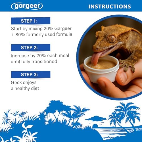 Gargeer 2oz Picky Geck Caledonian Breeze - Crested Gecko Food. Made in USA - Image 6