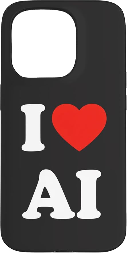 I AI Stem Lover AI Tech Enthusiast Case for iPhone 15 Pro by Unknown