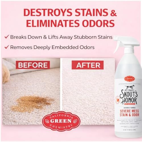 SKOUT'S HONOR Severe Mess Stain and Odor Remover, 35 oz - Image 3