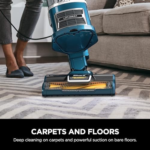 Shark Navigator Lift-Away Upright Vacuum, HEPA Filter, Teal, ZU503AMZ - Image 3