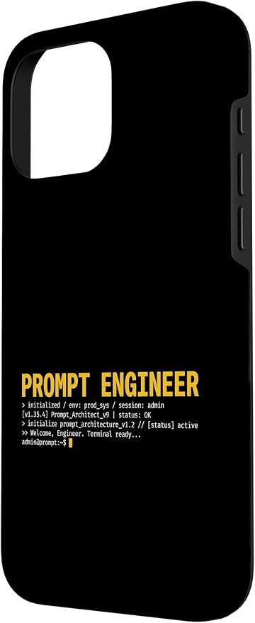 Prompt Engineer Terminal Screen AI Developer Software Coder Case for iPhone 16 Pro Max - Image 2