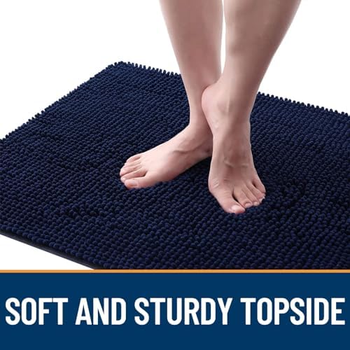 OLANLY Dog Door Mat for Muddy Paws 45x27, Super Absorbent Chenille Mud Mat - Image 4