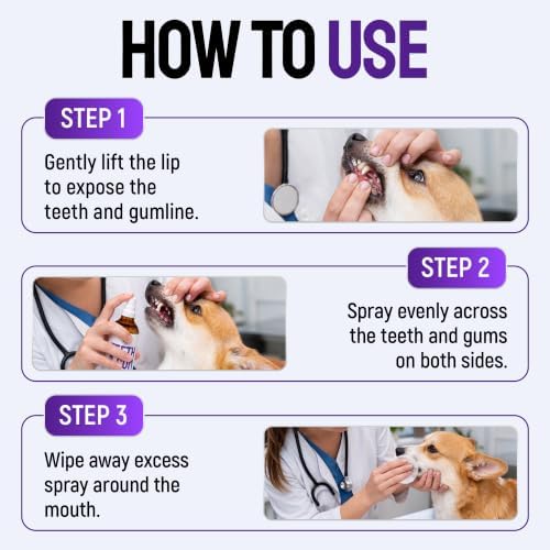 SILVER GRADE Teeth & Gum Cat & Dog Breath Freshener Spray, 4 oz - Image 4