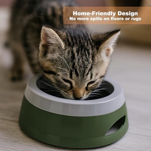 Dog Water Bowl (25oz),No Spill Water Bowl for Dogs and Cats,Water Bowl Dispener for Travel and Home,No Messy Splashes, Spilling or Drips for Dogs & Cats - Image 6