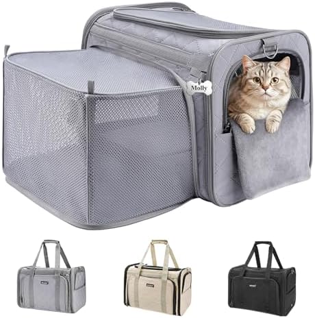 MIDOG Cat Carrier Soft for Small-Medium Cats Up to 25lbs by MIDOG