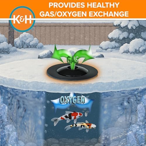 K&H Pond Heater, Thermo-Pond 3.0 Deicer, Safety Listed, 100W, Black - Image 4