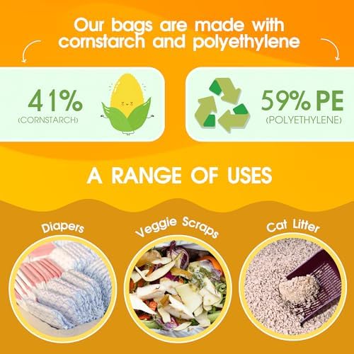 Pet N Pet Poop Bags for Dogs, 200 Count, Unscented, Tie Handles Thick - Image 6