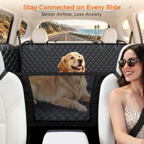 URPOWER Hard Bottom Dog Car Seat Cover, Back Seat Extender for Cars & SUVs - Image 7