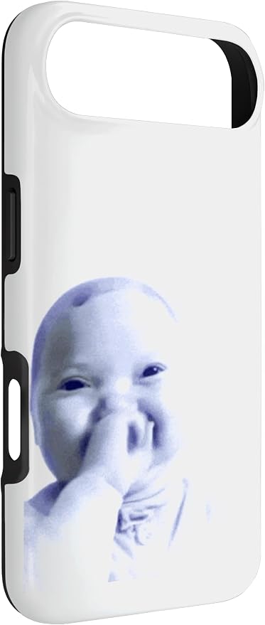 AI Baby Holding Laugh Meme Case for iPhone Air - Image 2