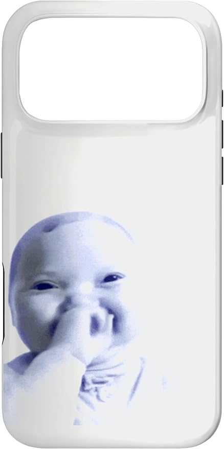 AI Baby Holding Laugh Meme Case for iPhone 17 Pro Max by Unknown