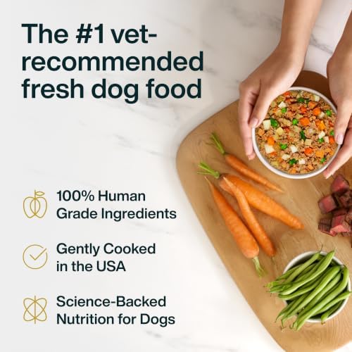 JustFoodForDogs Pantry Fresh Wet Dog Food Variety Pack, Complete Meal or Dog Food Topper, Beef, Chicken, & Turkey Human Grade Dog Food Recipes - 12.5 oz (Pack of 6) - Image 2