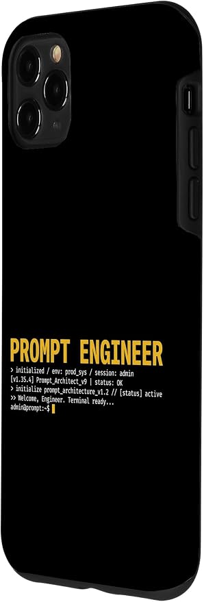 Prompt Engineer Terminal Screen AI Developer Software Coder Case for iPhone 11 Pro Max - Image 2