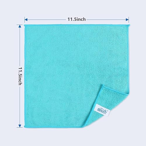 HOMEXCEL 200PK Microfiber Cleaning Cloth, Cleaning Rag for Home, 11.5x11.5 - Image 2