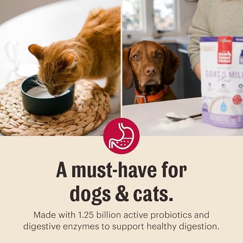 The Honest Kitchen Instant Goat’s Milk with Probiotics for Dogs and Cats, Human Grade Powder Drink Mix, Digestive Health Support, Food Topper or Treat, Just Add Water, 5.2 oz Pouch Makes 60 oz - Image 6