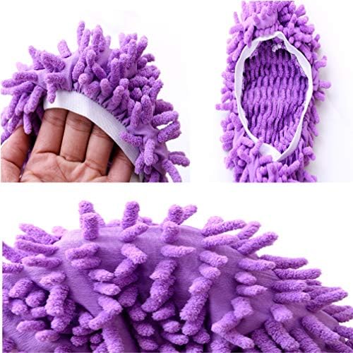 Tamicy Mop Slippers Shoes 5 Pairs (10 Pieces) - Microfiber Cleaning House - Image 6