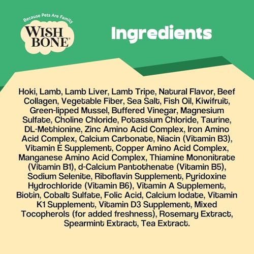 Wishbone Air-Dried Ocean Fish & Lamb Dog Food - Rich in Protein, Grain Free, Fish and Lamb Recipe, Skin and Coat Support for Pet Health - Made in New Zealand - 1lb - Image 6