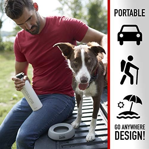 Franklin Sports No-Spill Travel Pet Bowl for Dogs + Cats - 16 oz. - Image 6