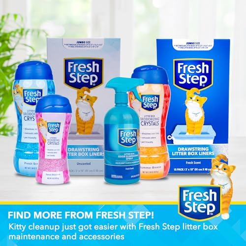 Fresh Step Sweet Blossom Cat Litter Deodorizing Crystals, 15 Oz - Image 6