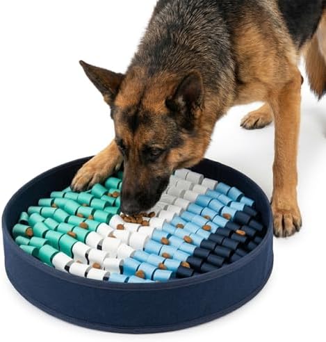 PET ARENA Adjustable Dog Snuffle Mat Interactive Feeding Toy - Multicolor by PETARENA