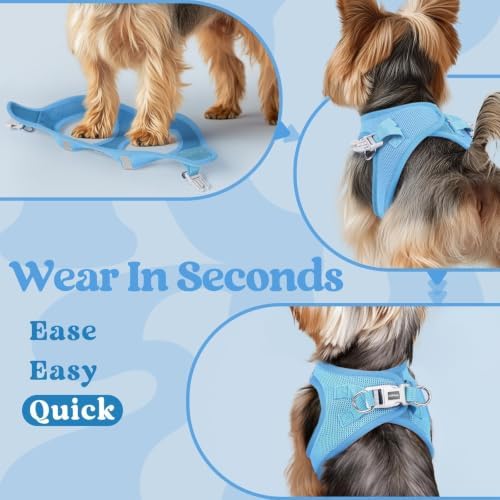 rabbitgoo Step-in Small Dog Harness, Puppy Vest for Small Sized Pet - Image 5