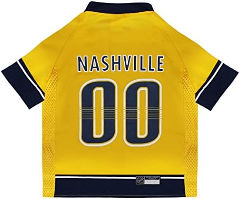 Pets First NHL Pet Jersey - Nashville Predators Dog Jersey, XX-Large. A Premium Big Jersey for Dogs & Cats to Look just Like the Real Hockey Player - Image 3