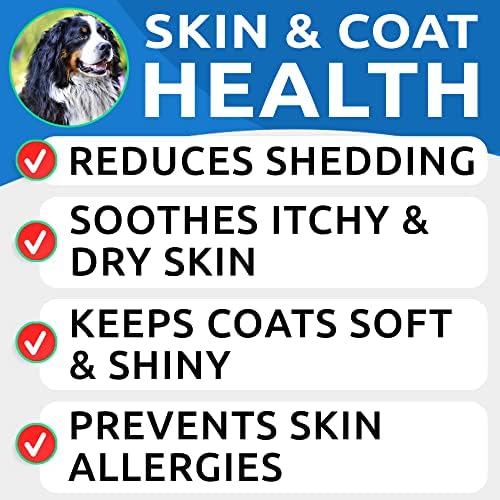 Omega 3 for Dogs - Fish Oil for Skin & Coat Health, Itch & Allergy Support - Image 3