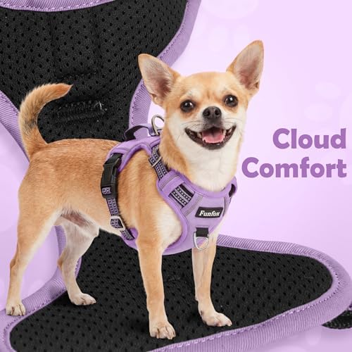 Funfox Dog Harness for XLarge Dogs, No Pull Pet Vest with Front Clip - Image 7