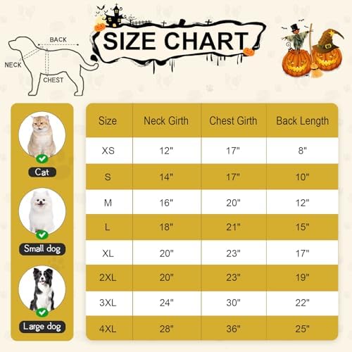 Hotumn Dinosaur Dog Halloween Costume Pet Dino Hoodie for Small Dogs (Small, Yellow) - Image 4