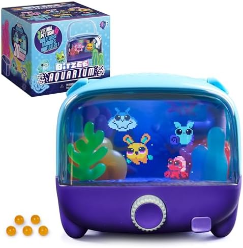BITZEE Aquarium Interactive Fish Tank Toy & Digital Pet, Ages 5+ by Bitzee