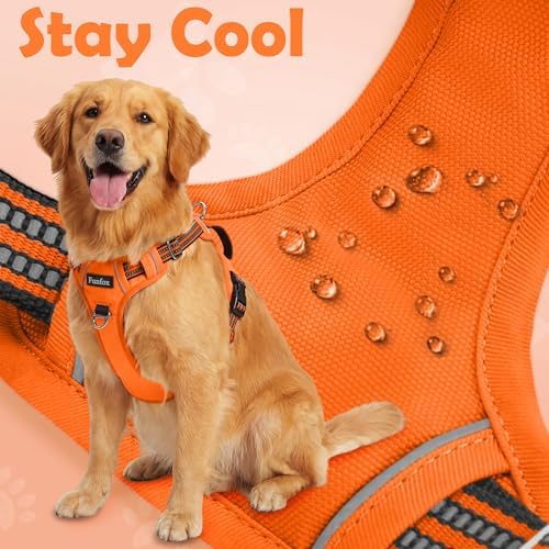 Funfox Dog Harness Medium Sized Dog, No Pull Pet Vest with Front Clip - Image 6