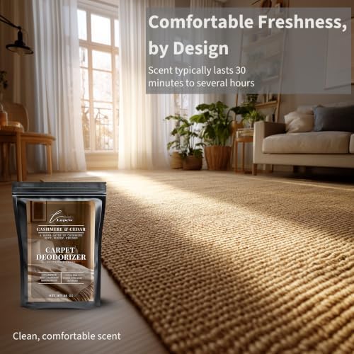 Lapew Cashmere Cedar Carpet Deodorizer Powder - Pet Safe Freshener for Vacuuming | Scented Odor Eliminator for Home | 36 oz - Image 5