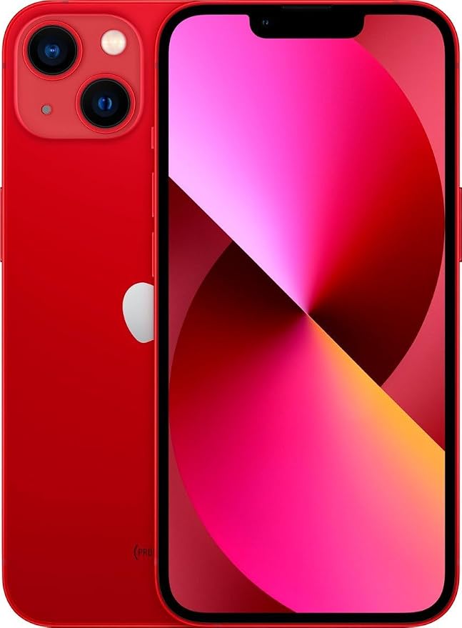 Apple iPhone 13, 256GB, PRODUCT RED - Locked to TracFone (Renewed) by Amazon+Renewed
