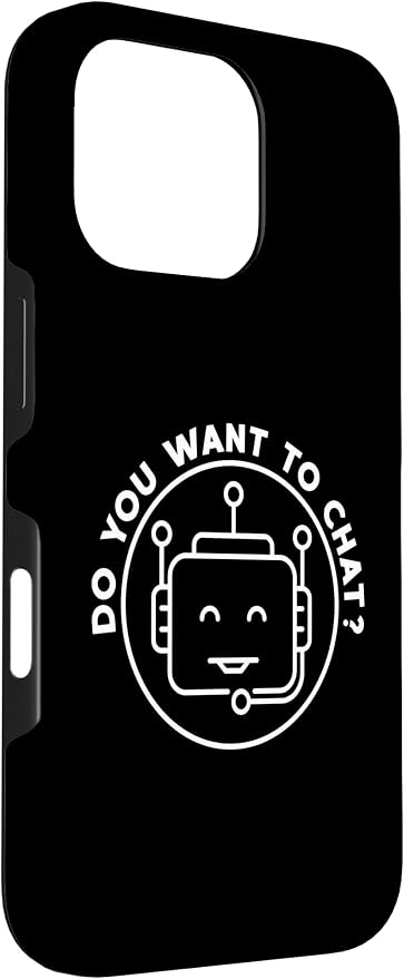 Chatbot - Do You Want to Chat? AI and ML Geek Case for iPhone 16 Pro - Image 3