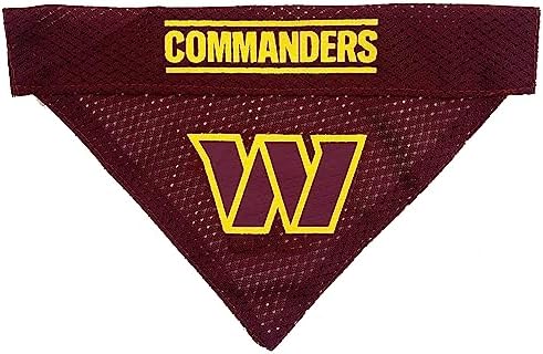 Pets First unisex adult NFL Pet Bandana, Washington Commanders, Large-Extra Large by PETSFIRST