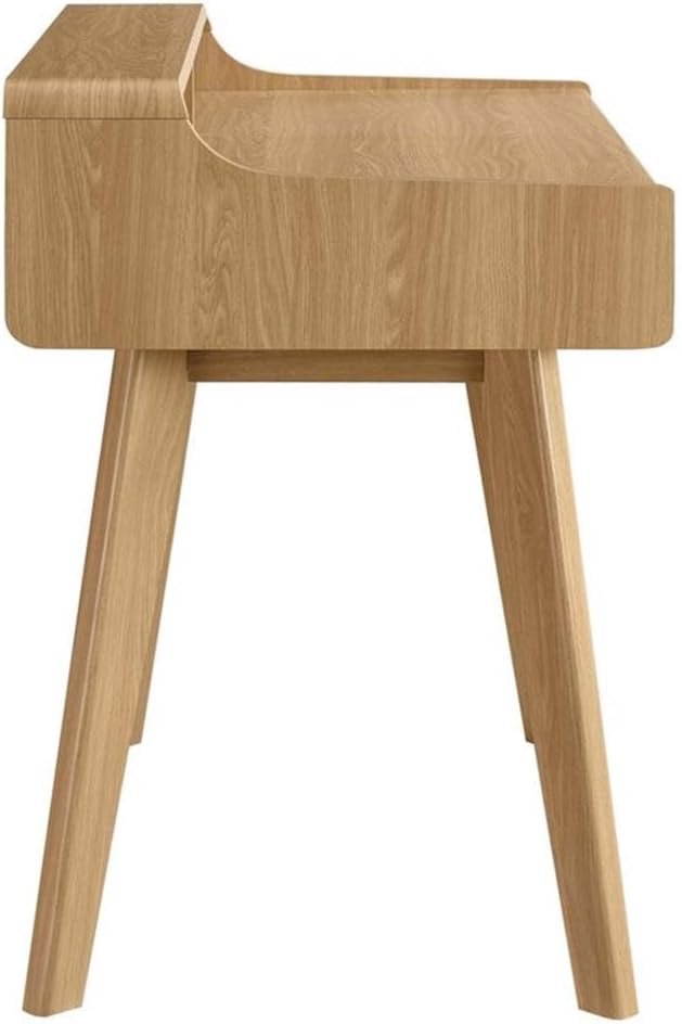 Modway Render Mid-Century Modern Office, Writing Desk, Oak - Image 5