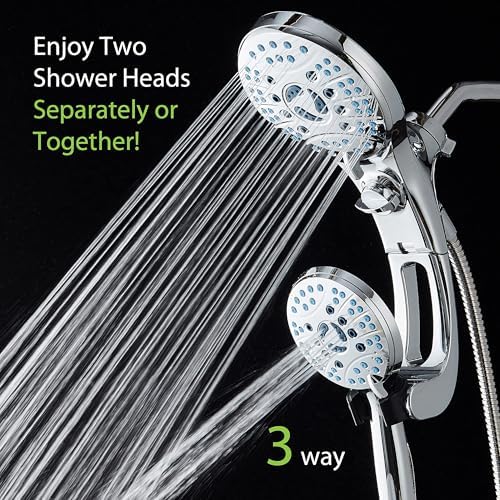 AquaCare 50-mode High Pressure Shower Head Combo with Arm & Dual Power Wash - Image 2