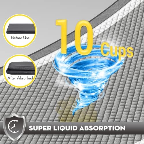 CROCI Charcoal Pee Pads for Dogs Odor Control Leak Proof XXL 30x36in 35Ct - Image 5