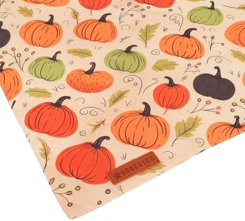 ADOGGYGO Fall Dog Bandana, Pumpkin Maple Leaf Fall Bandana for Dog, Small - Image 6
