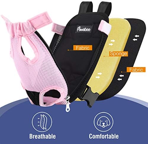 Pawaboo Pet Front Carrier Backpack for Small Medium Dogs - Image 5