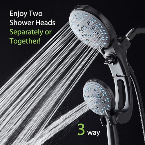 AquaCare 50-mode High Pressure Shower Head Combo with Arm & Dual Power Wash - Image 2