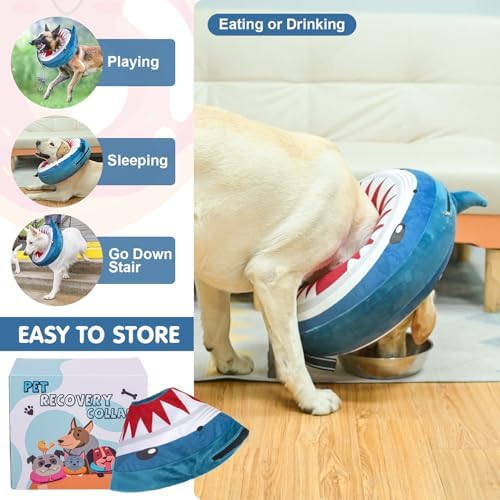 BEAUTYZOO Dog Cone Collar Alternative After Surgery,Pet Neck Donut E‑Collar - Image 6